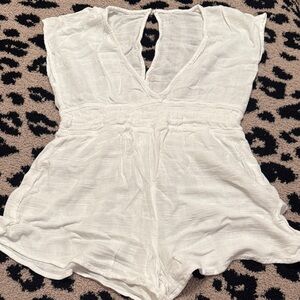 Abercrombie Kids White Swim Coverup